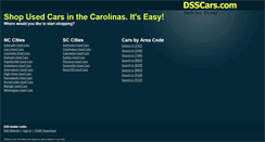 Desktop Screenshot of dsscars.com